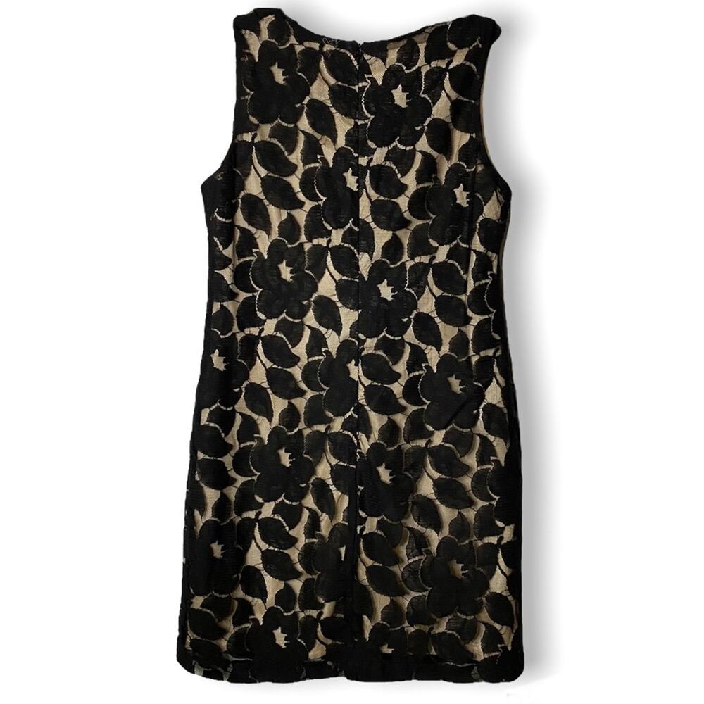 Liv by Habitat Women’s Size 12 Sleeveless Black Lace Overlay LBD Cocktail Dress - Picture 3 of 11